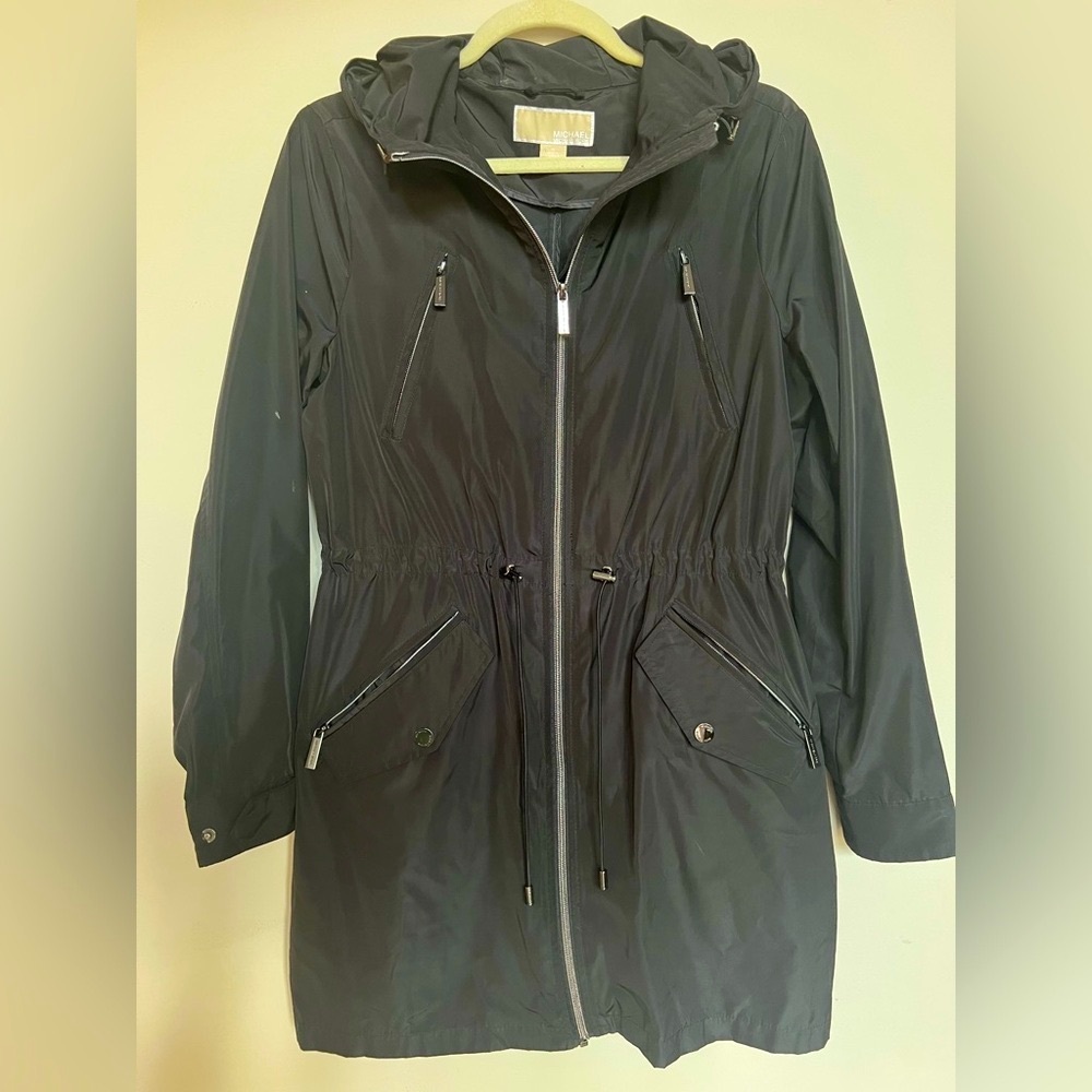 Michael Kors Hooded Raincoat